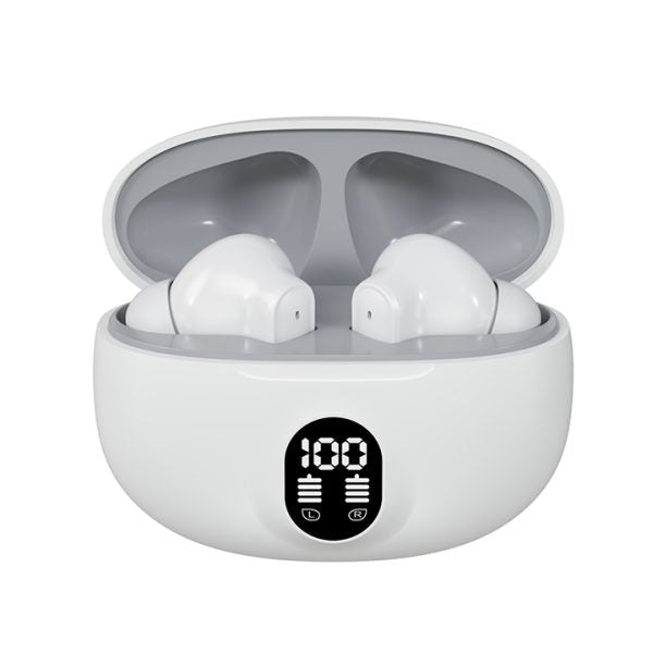 Stereo 895B Wireless Bluetooth Earbuds | Pro In-Ear Headphones with LED Display, Mic & Type-C Fast Charging | Bluetooth 5.3 for Android/iPhone