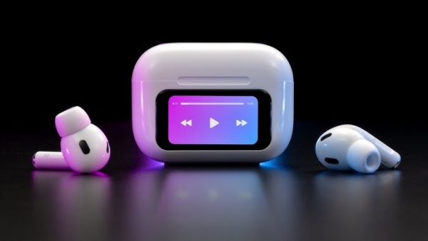 A9 Pro Wireless Earbuds | ANC/ENC Noise Reduction | Touchscreen Display | BT 5.4 | For Android & iOS – Apple-Style Design