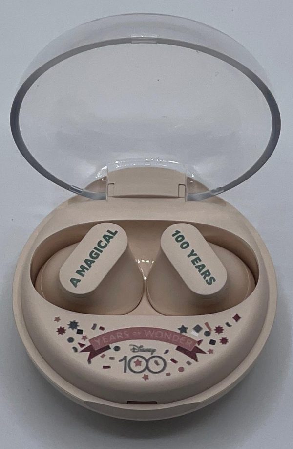 Disney 100th Anniversary Edition | QS-T1 Wireless Bluetooth 5.3 Earbuds – HiFi Stereo Sound, Low Latency, Random Color