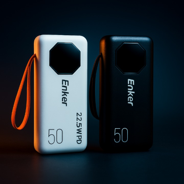 Enker 50000mAh Power Bank – Unleash Endless Power with Ultra-High Capacity, Lightning-Fast Charging, and Premium Lithium Battery