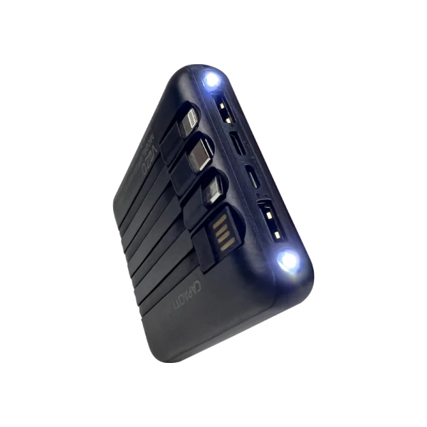 Vizo VPB16 | 10,000mAh Mini Power Bank – Pocket-Sized Charger for Android Phones – Stylish & Random Color Options