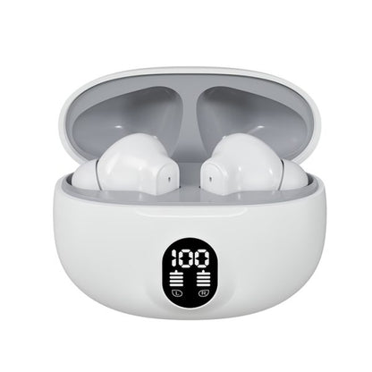 Stereo 895B Wireless Bluetooth Earbuds | Pro In-Ear Headphones with LED Display, Mic & Type-C Fast Charging | Bluetooth 5.3 for Android/iPhone